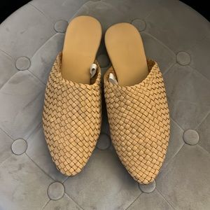 Universal Thread - Elora Pointed Toe Woven Mule - Tan 7